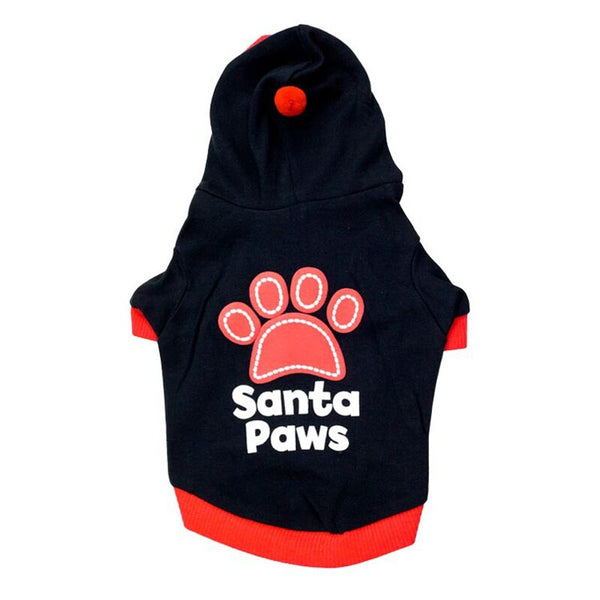 Santa Paws Cotton Hooded Jumper