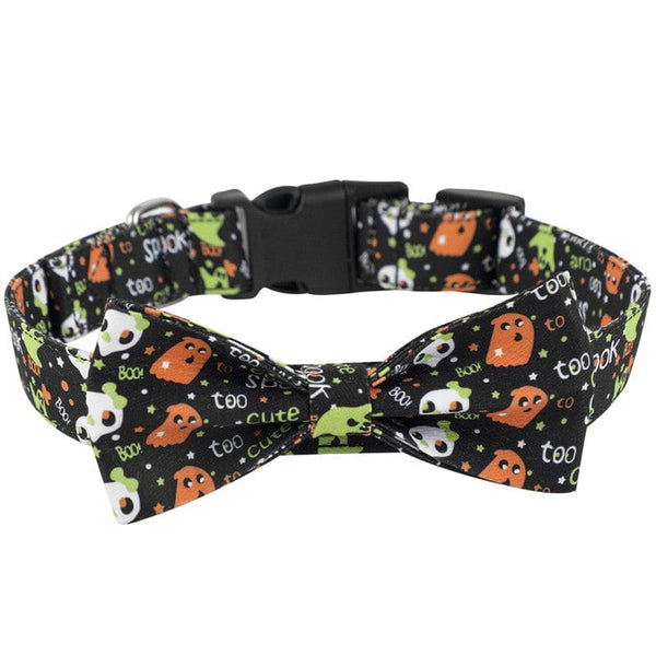 Pet Wiggles Accessories Black / Small - 30-40cm Halloween Dog Collar