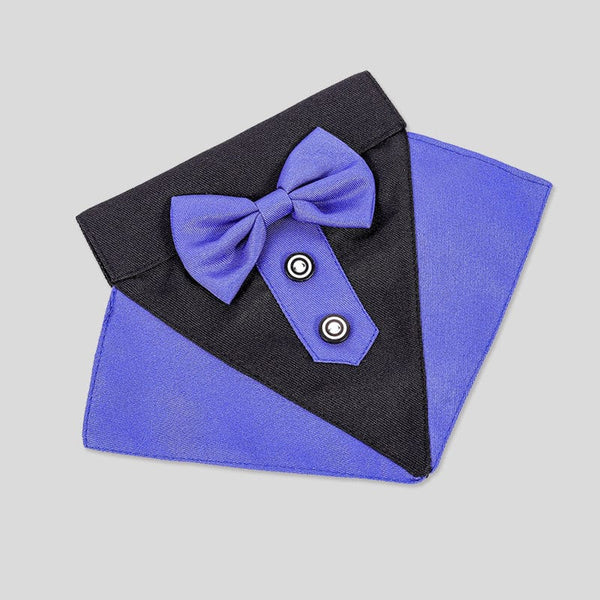 Pet Wiggles Accessories Blue & Black / Small 40cm Dog Wedding Triangle
