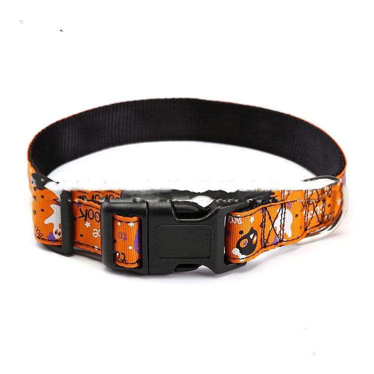 Pet Wiggles Accessories Boo / Small 40cm Spooktacular Halloween pet collar