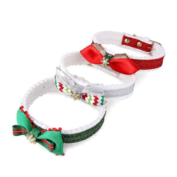 Pet Wiggles Accessories Christmas Cat Collar