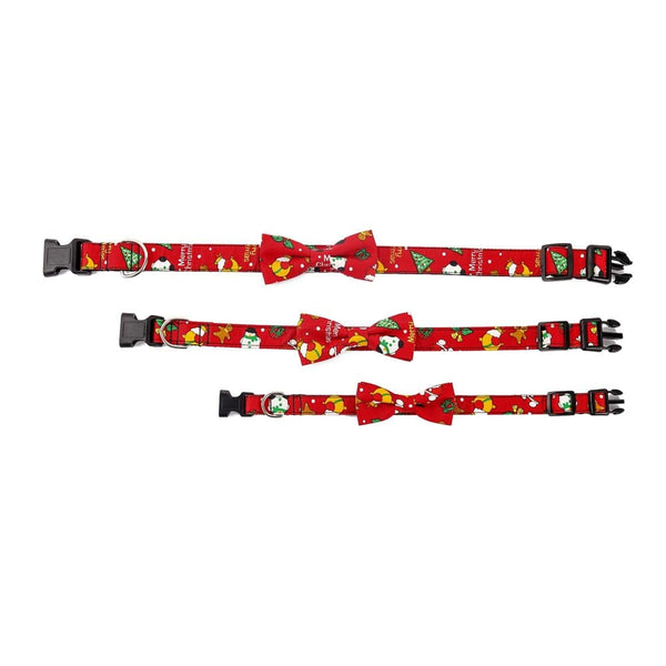 Pet Wiggles Accessories Christmas Dog Collar
