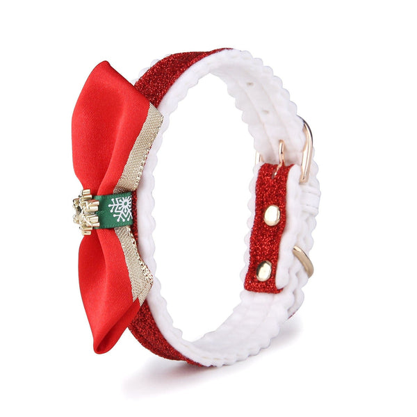 Pet Wiggles Accessories Red / One Size - 25-32cm Christmas Cat Collar
