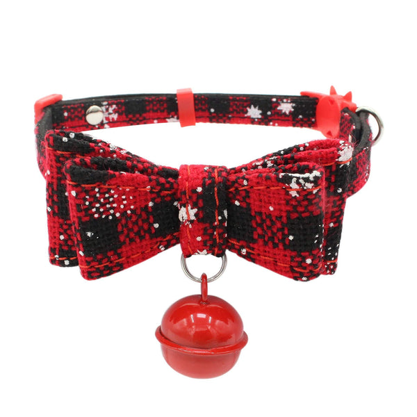 Pet Wiggles Accessories Red / XS 13-22cm Festive Pet Collar