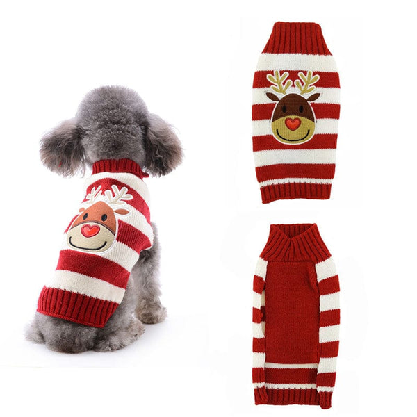 Pet Wiggles Accessories Santa / Small Merry Paws Outfit