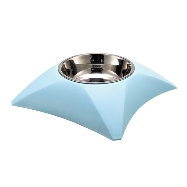 Pet Wiggles Bowls Blue Cat Bowl