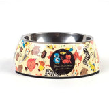 Pet Wiggles Bowls Cartoon / Small Funky Stainless Steel Bowl