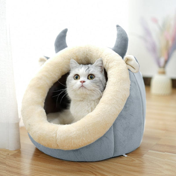 Pet Wiggles Cat Beds Oxhorn / Large Cat House