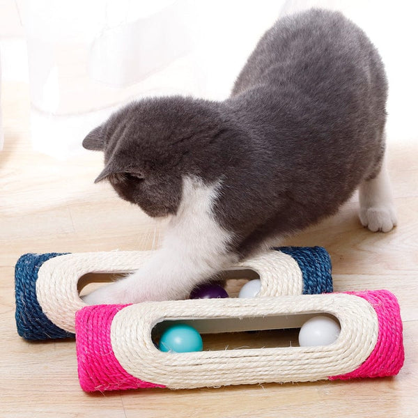 Pet Wiggles Cat Toys Healthy Paws Cat Scratcher