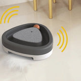 Pet Wiggles Cat Toys Smart Cat Triangle Turntable