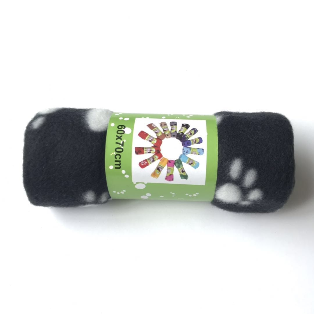 Pet Wiggles Dog Accessories Black / 60X70CM Towel Dog Blanket Pet Reversible Fleece