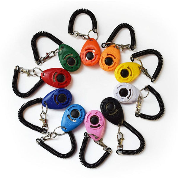 Pet Wiggles Dog Accessories Black Pet Pal Clicker for Training