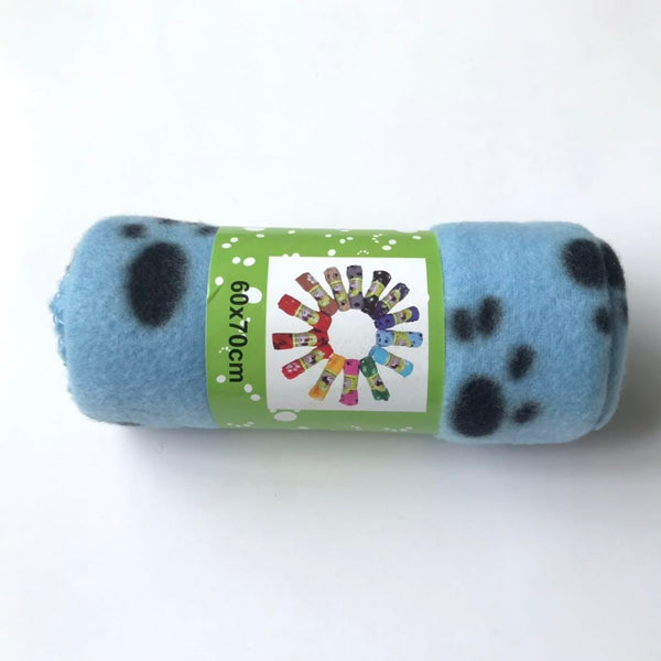 Pet Wiggles Dog Accessories Light Blue / 60X70CM Towel Dog Blanket Pet Reversible Fleece