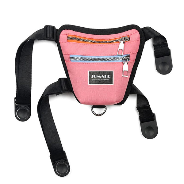 Pet Wiggles Dog Accessories Pink Pet Dog Outdoor Travel Backpack