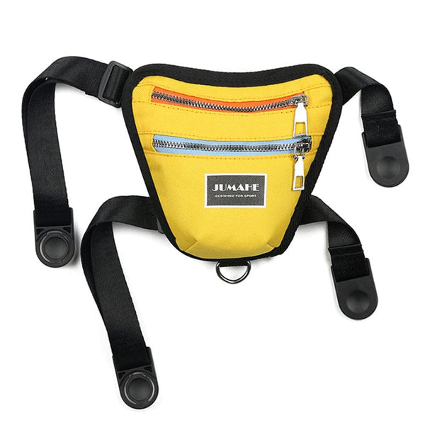 Pet Wiggles Dog Accessories Yellow Pet Dog Outdoor Travel Backpack
