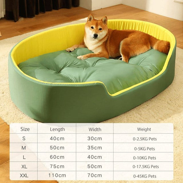 Pet Wiggles Dog Beds Green / 30x40cm The Colourful Dog Bed