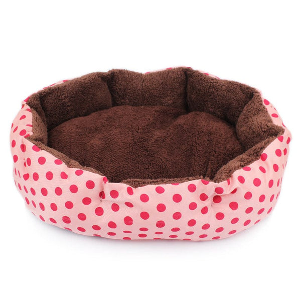 Pet Wiggles Dog Beds Pink / 35X30cm Soft Fleece Bed