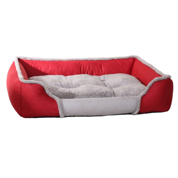 Pet Wiggles Dog Beds Red / Small All season Universal Pet Bed