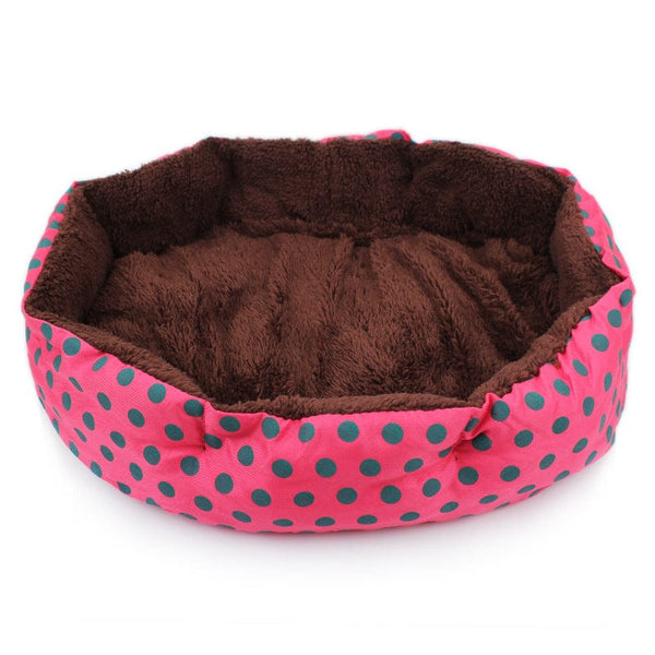 Pet Wiggles Dog Beds Rose Red / 35X30cm Soft Fleece Bed