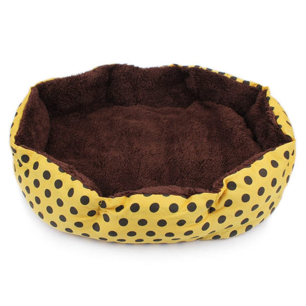 Pet Wiggles Dog Beds Yellow / 35X30cm Soft Fleece Bed