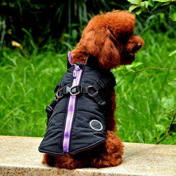 Pet Wiggles Dog Coats Cosy Zipper Jacket