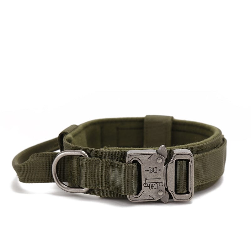 Pet Wiggles Dog Collars Army Green / S The Ultimate Tactical Dog Collar