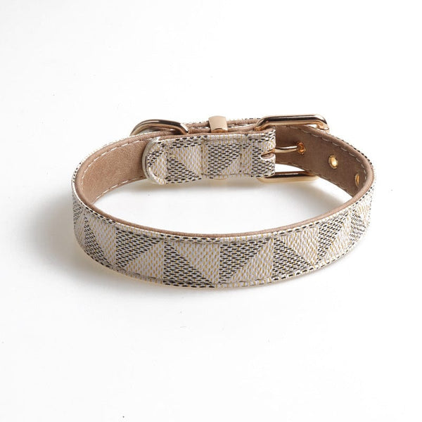 Pet Wiggles Dog Collars Beige / 1.5x30cm SecureFit Belt Collar