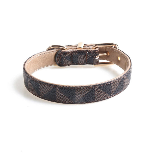 Pet Wiggles Dog Collars Brown / 1.5x30cm SecureFit Belt Collar