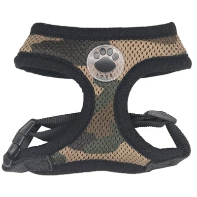Pet Wiggles Dog Collars Camouflage / XS Breathable Mesh Dog Harness