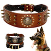 Leather Stud Dog Collar