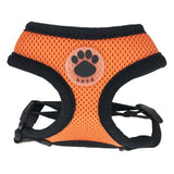 Pet Wiggles Dog Collars Orange / XS Breathable Mesh Dog Harness