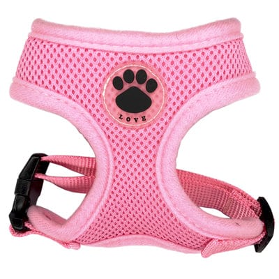 Pet Wiggles Dog Collars Pink / XS Breathable Mesh Dog Harness