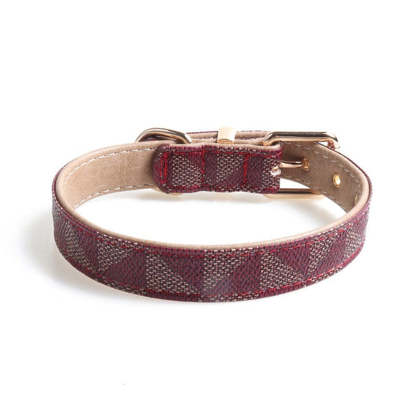 Pet Wiggles Dog Collars Red / 1.5x30cm SecureFit Belt Collar