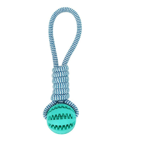 Pet Wiggles Dog Toys Blue Durable Rope Molar Toy