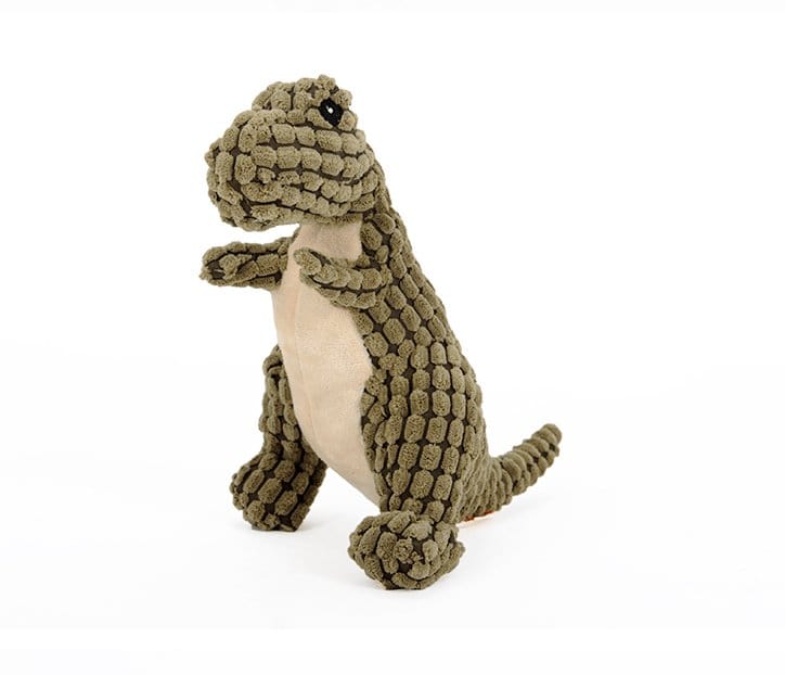 Pet Wiggles Dog Toys Green / 14cm Dinosaur Plush Toy