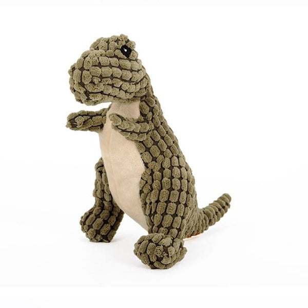 Pet Wiggles Dog Toys Green / 14cm Dinosaur Plush Toy