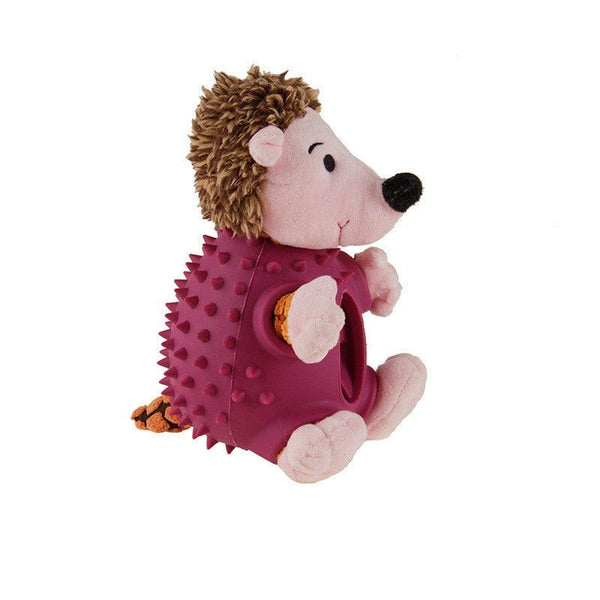 Pet Wiggles Dog Toys Hedgehog Tasty Leaks Chew Toy