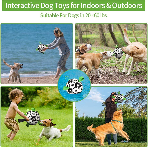 Pet Wiggles Dog Toys Interactive Pet Football Toy