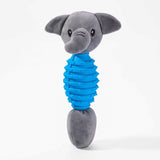 Pet Wiggles Dog Toys Short tailed Elephant Fluffy Paws Plush Dog Toy