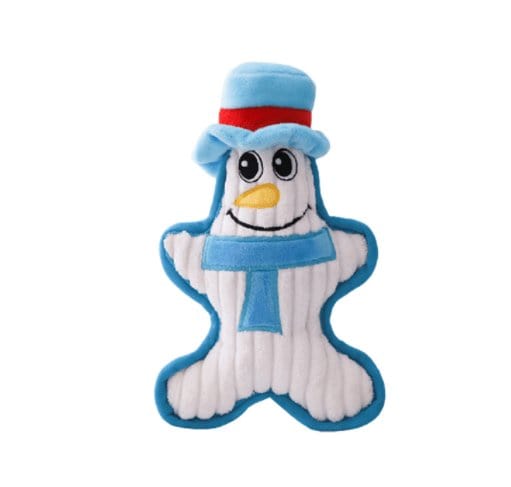 Pet Wiggles Dog Toys Snowman Bite Resistant Festive Toy