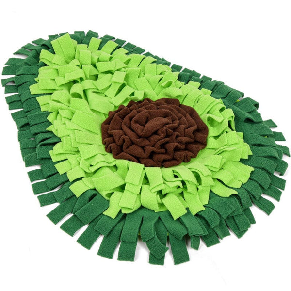 Pet Wiggles Grooming and Health Avocado Snuffle Mat