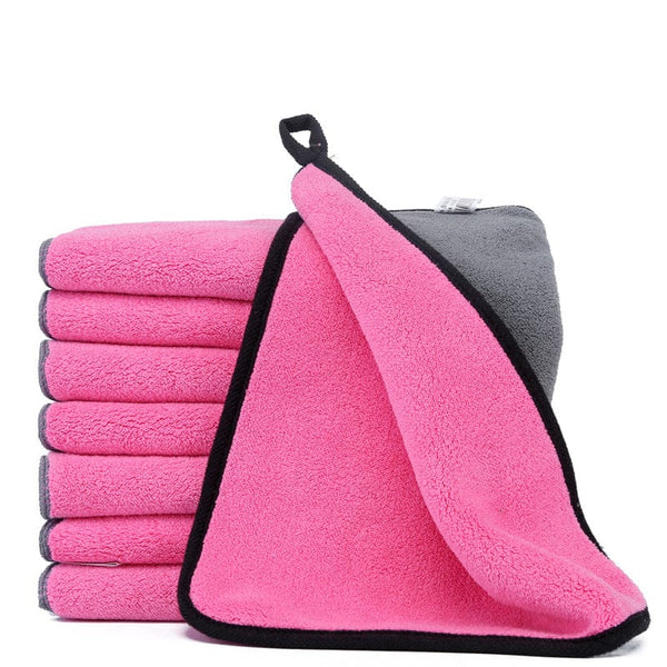Pet Wiggles Grooming and Health Small / Pink Pet Bath Towel