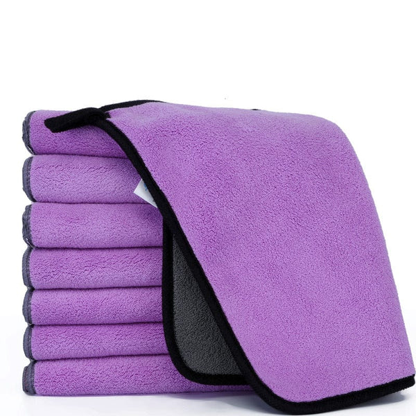 Pet Wiggles Grooming and Health Small / Purple Pet Bath Towel