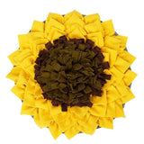 Pet Wiggles Grooming and Health Sunflower Snuffle Mat